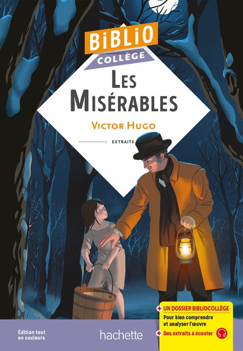 ebook cover of BiblioCollège - Les Misérables, by Victor Hugo
