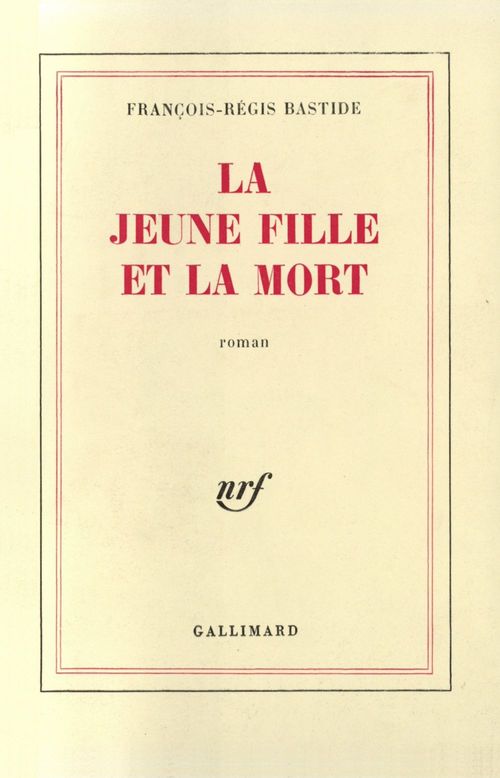 ebook cover of La jeune fille et la mort, by François-régis Bastide
