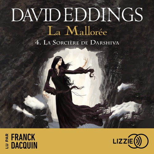 audiobook cover of La Mallorée - Tome 4 : La sorcière de Darshiva, by David Eddings