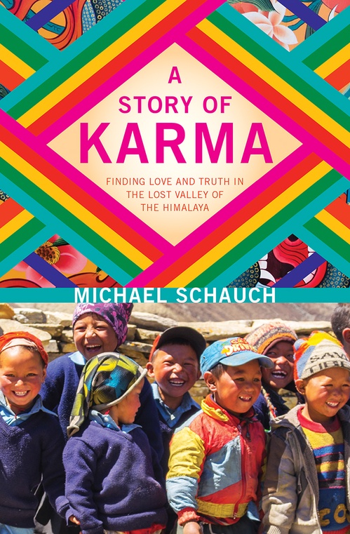 ebook cover of A Story of Karma, by Michael Schauch