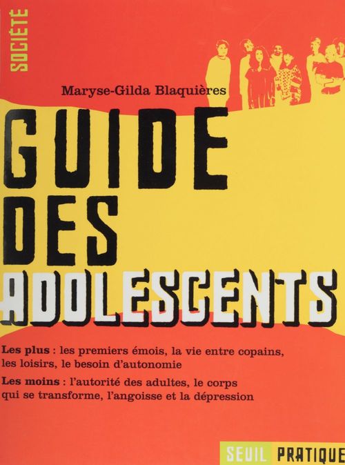 Couverture ebook de Guide des adolescents, de Maryse-Gilda Blaquières