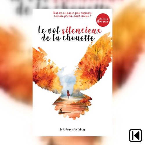 audiobook cover of Le vol silencieux de la chouette, by Pannetier Anik Lebeuf