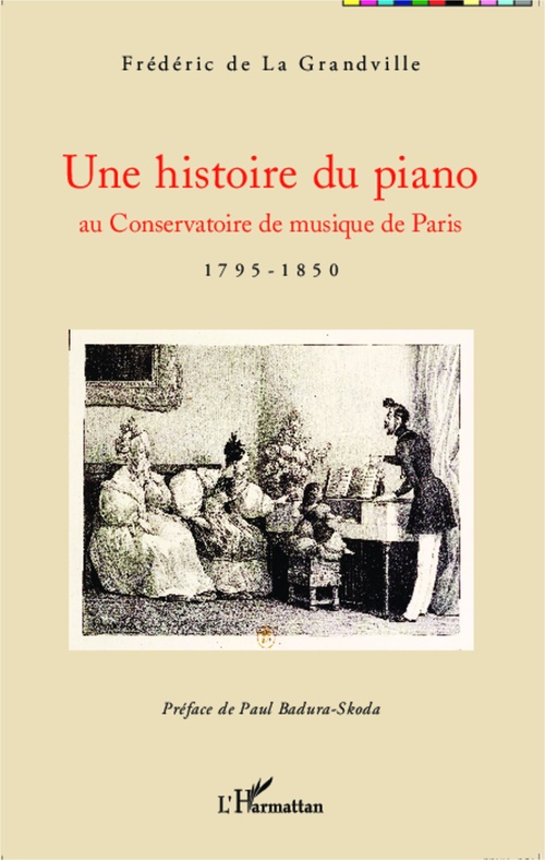 ebook cover of Une histoire du piano, by Frédéric de La Grandville
