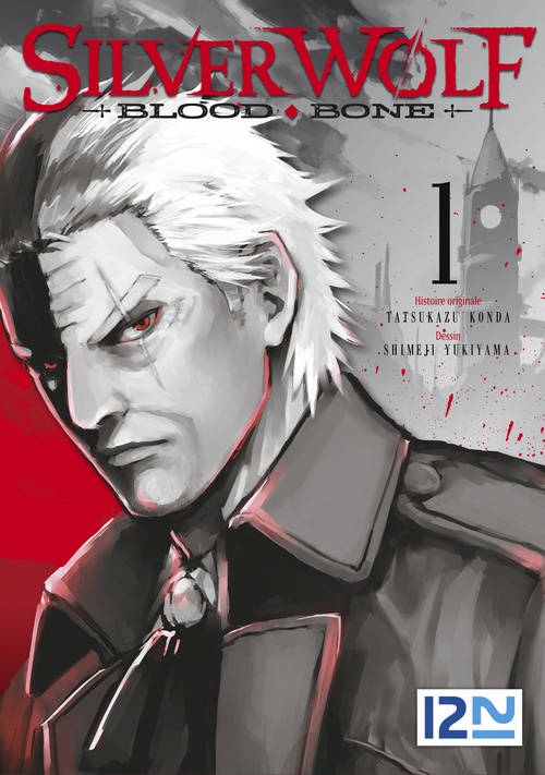 Couverture ebook de Silver Wolf - Blood Bone - tome 1, de Tatsukazu Konda