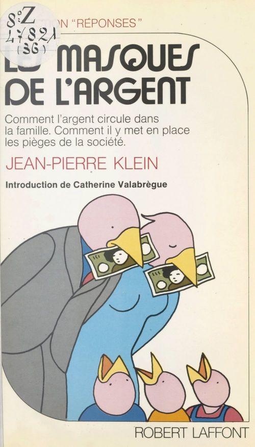 Couverture ebook de Les masques de l'argent, de Jean-Pierre Klein