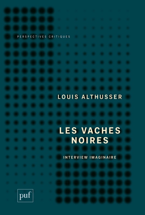 Couverture ebook de Les vaches noires. Interview imaginaire, de Louis Althusser