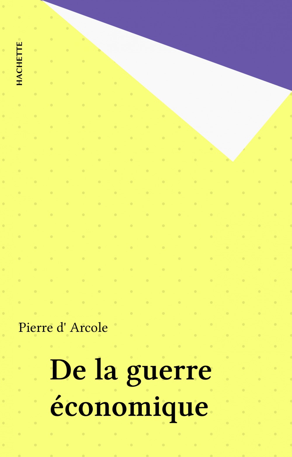 ebook cover of De la guerre économique, by Arcole