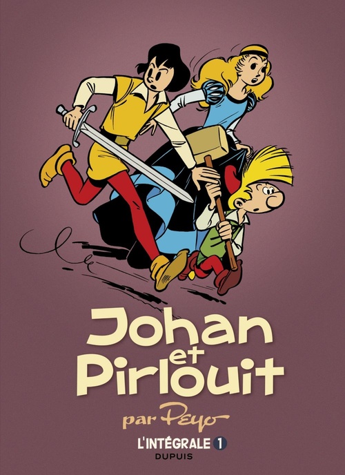 Couverture ebook de Johan et Pirlouit - L'Intégrale - Tome 1, de Peyo
