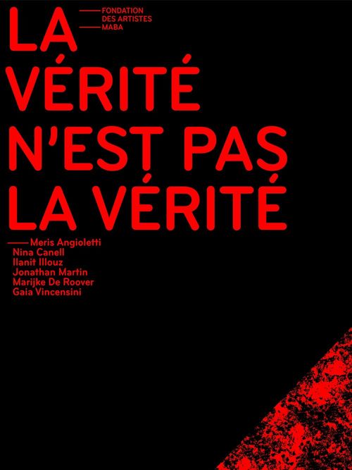 ebook cover of La Vérité n'est pas la vérité, by Caroline Cournede