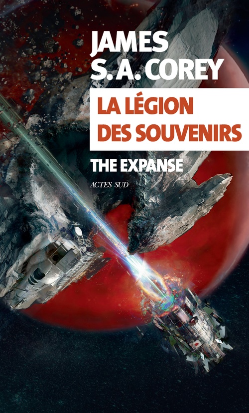 ebook cover of La légion des souvenirs, by James S. A. Corey
