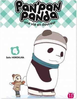 Couverture ebook de Pan'Pan Panda, une vie en douceur T04, de Sato Horokura