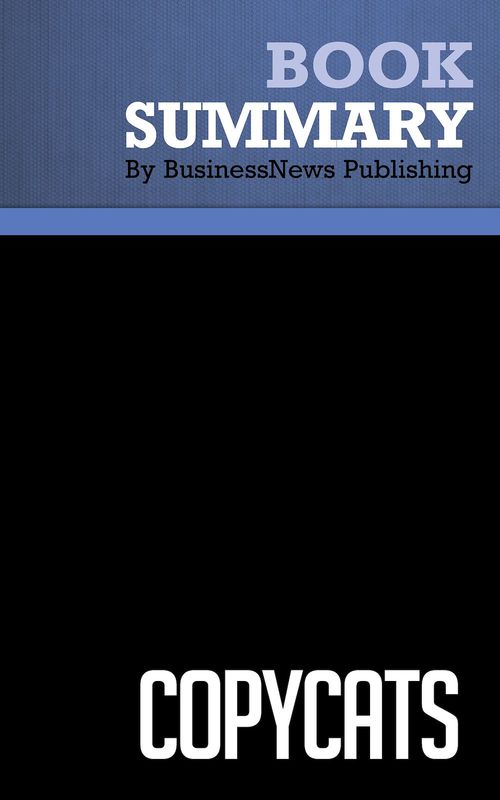 Couverture ebook de Summary: Copycats, de Must Read Summaries