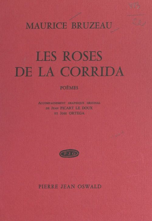Couverture ebook de Les roses de la corrida, de Maurice Bruzeau