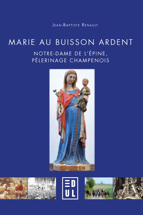Couverture ebook de Marie au buisson ardent, de Jean-Baptiste Renault