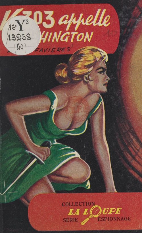Couverture ebook de K 303 appelle Washington, de Andre Favieres