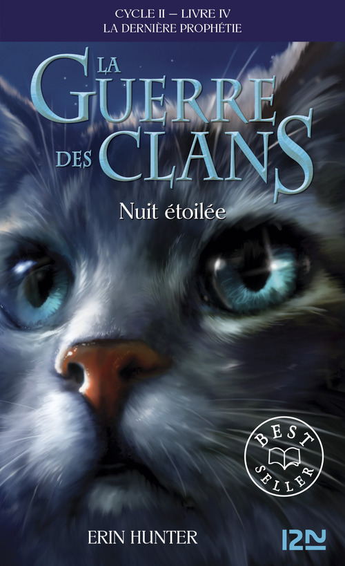 ebook cover of La guerre des clans - Cycle II : La dernière prophétie - Tome 4 Nuit étoilée, by Erin Hunter