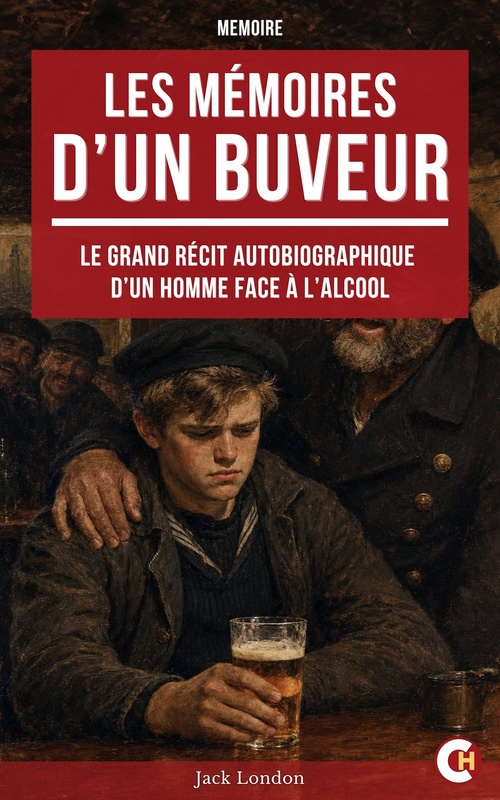 ebook cover of Les Mémoires d'un Buveur, by Jack London