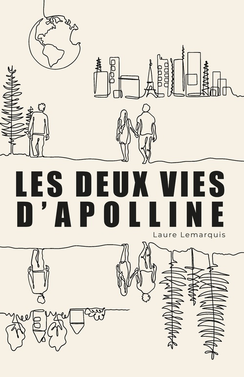 Couverture ebook de Les Deux Vies d'Apolline, de Laure Lemarquis