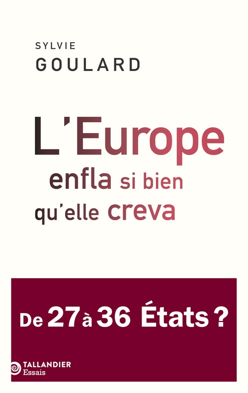 Couverture ebook de L´Europe enfla si bien qu´elle creva, de Sylvie Goulard
