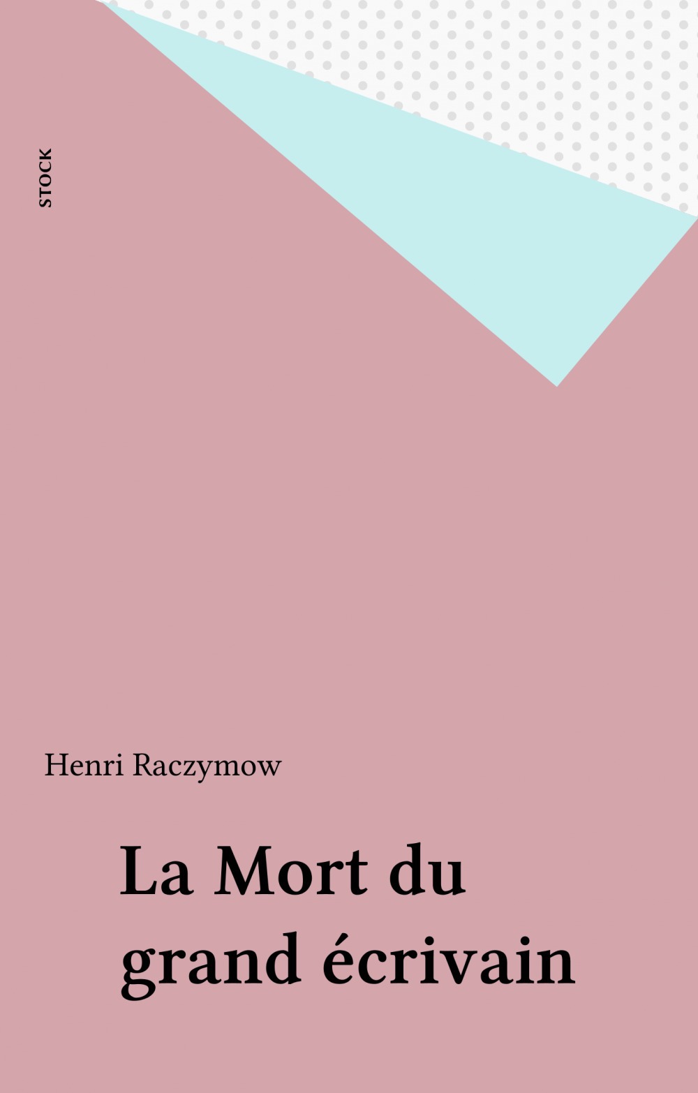 Couverture ebook de La Mort du grand écrivain, de Henri Raczymow