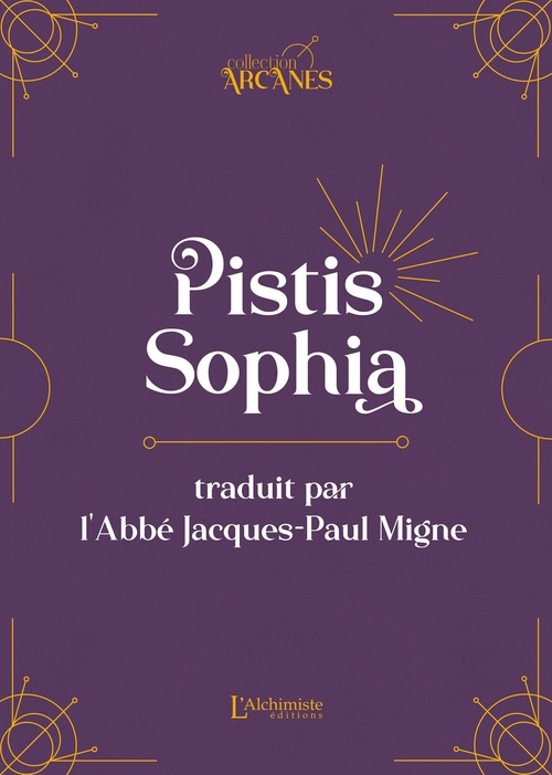 ebook cover of La Pistis Sophia, by Jacques-paul Migne