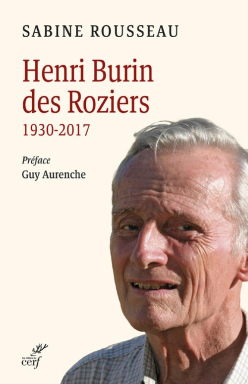 ebook cover of HENRI BURIN DES ROZIERS (1930-2017). - LA SEVE D'UNE VOCATION., by Sabine Rousseau