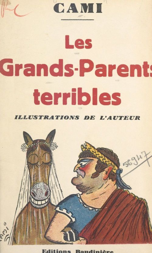 Couverture ebook de Les grands-parents terribles, de Cami
