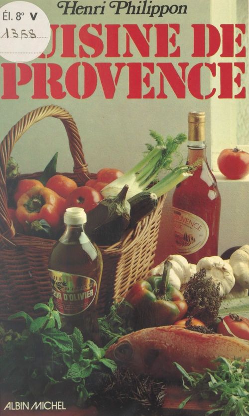 Couverture ebook de Cuisine de Provence, de Henri Philippon
