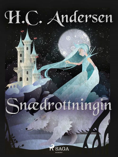 Couverture ebook de Snædrottningin, de H.C. Andersen