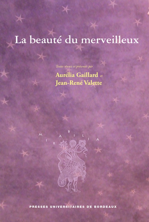 ebook cover of La beauté du merveilleux, by Jean-René Valette