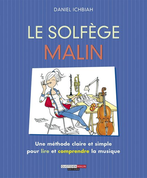 Couverture ebook de Le solfège, c'est malin, de Daniel Ichbiah