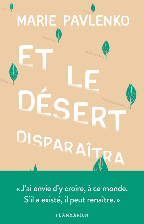 Couverture ebook de Et le désert disparaîtra, de Marie Pavlenko