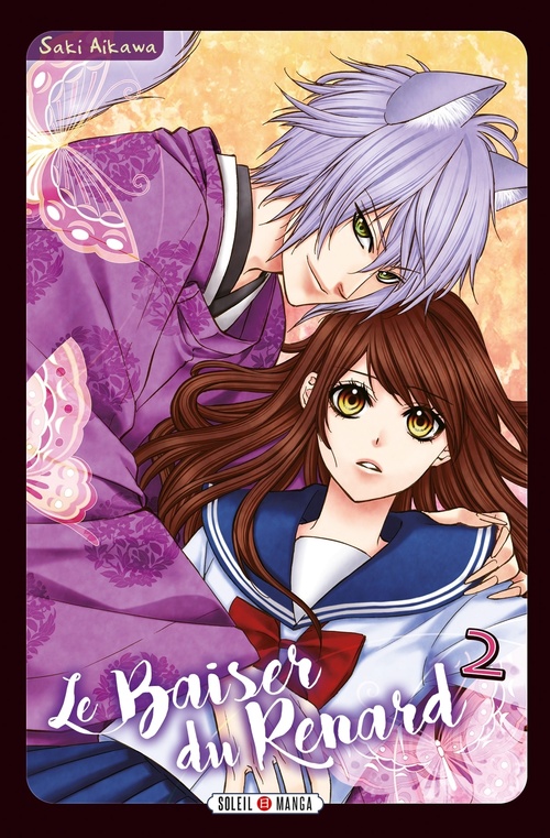 Couverture ebook de Le Baiser du Renard T02, de Saki Aikawa