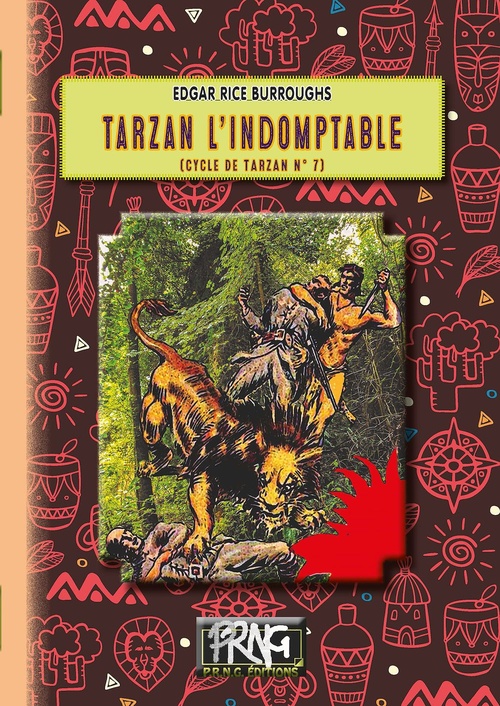 Couverture ebook de Tarzan l'Indomptable (cycle de Tarzan n° 7), de Edgar Rice Burroughs