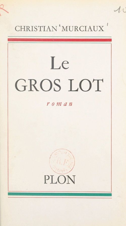 ebook cover of Le gros lot, by Christian Murciaux