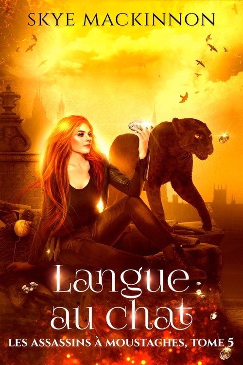 ebook cover of Langue au chat, by Skye Mackinnon