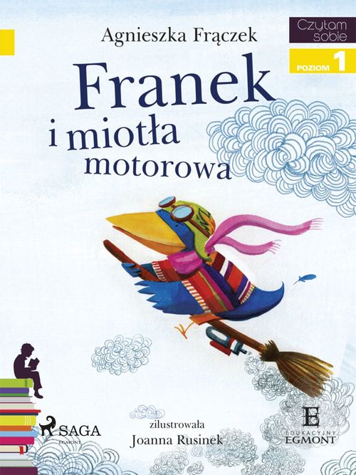 ebook cover of Franek i miotla motorowa, by Agnieszka Fraczek