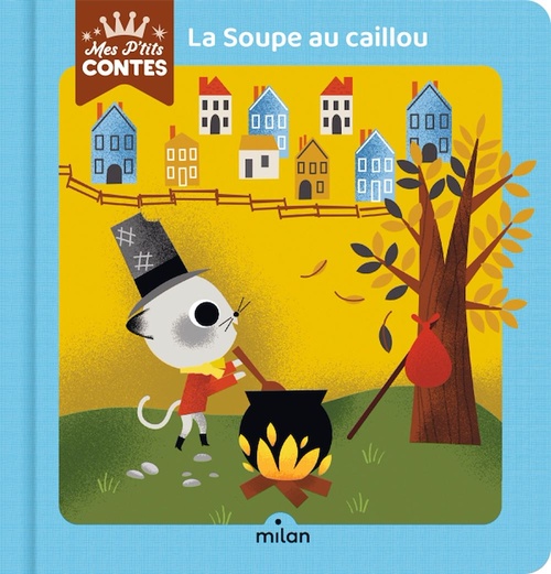 Couverture ebook de La soupe au caillou, de Agnès Cathala