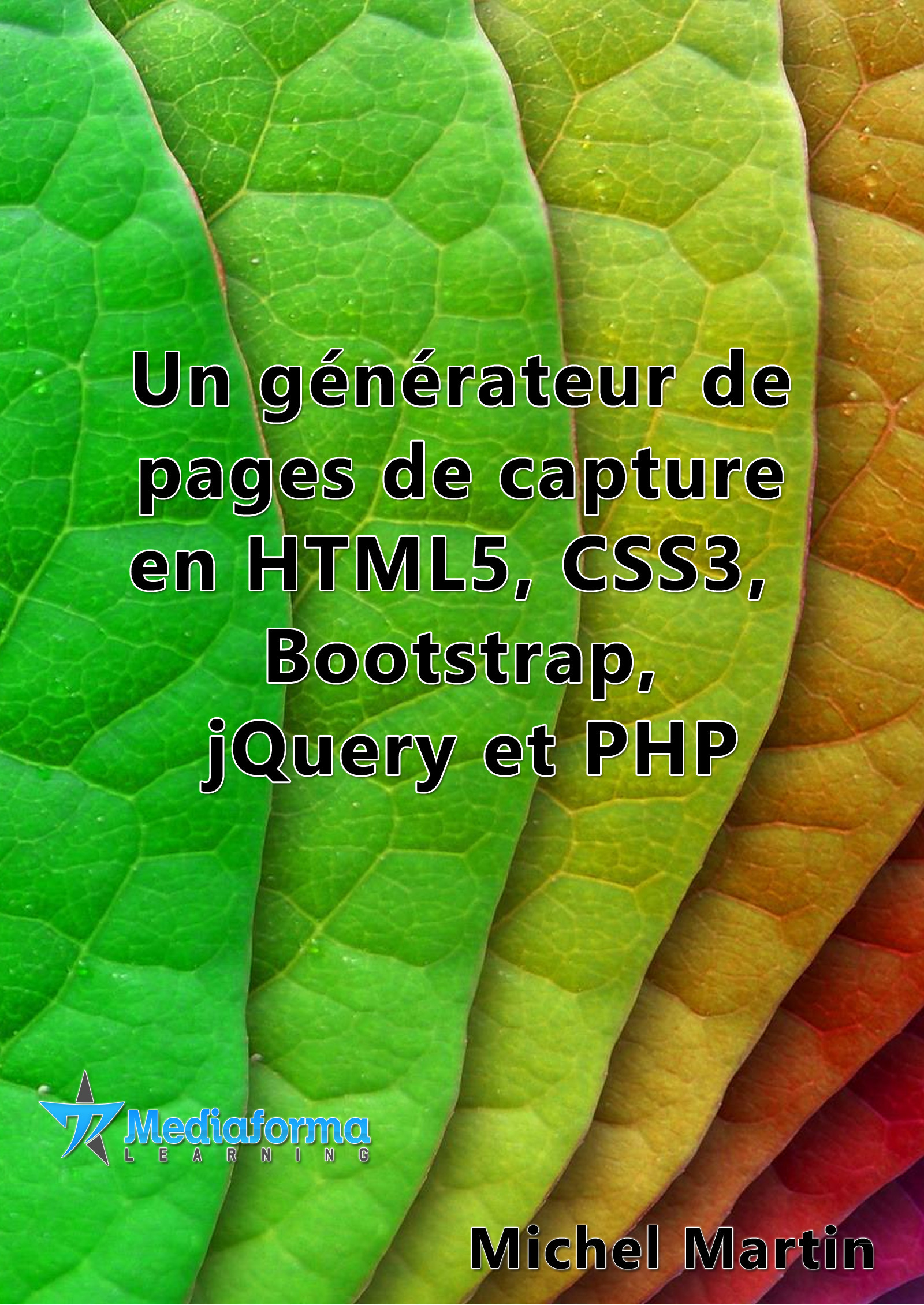 Couverture ebook de Pages de capture, de Mediaforma Michel Martin