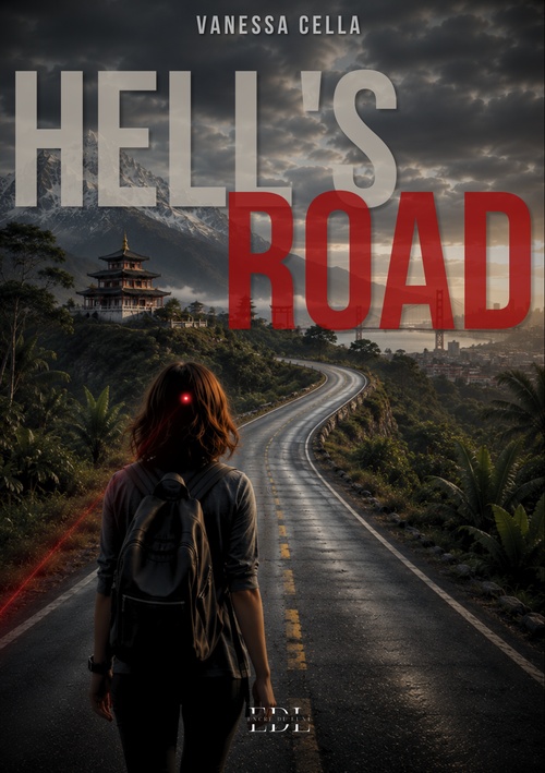 Couverture ebook de Hell's road, de Vanessa Cella