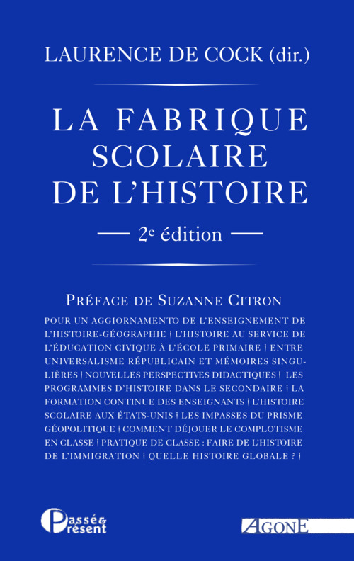 ebook cover of La Fabrique scolaire de l´histoire, by Laurence de Cock