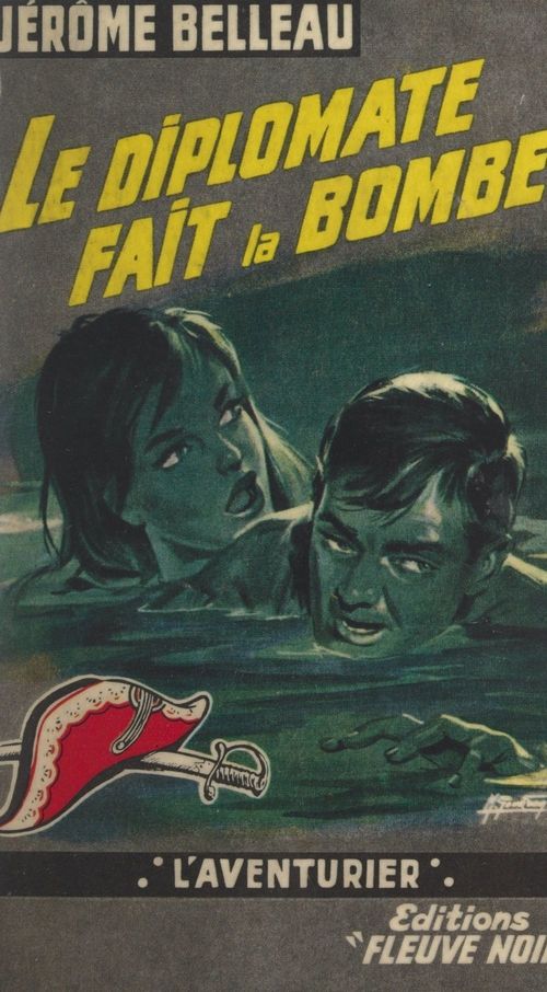 Couverture ebook de Le diplomate fait la bombe, de Jerome Belleau