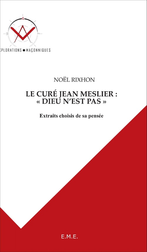 ebook cover of Le curé Jean Meslier : Dieu n'est pas, by Noël Rixhon