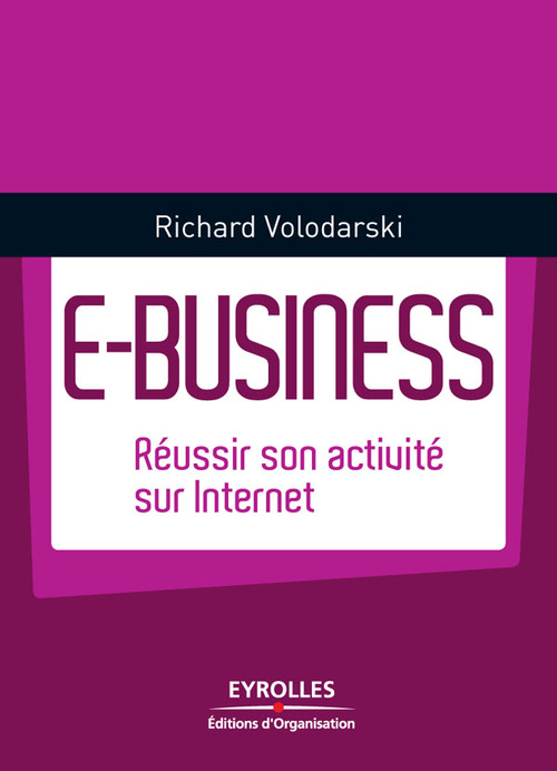 ebook cover of E-business, by Richard Volodarski