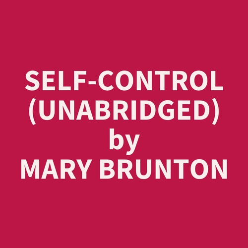 Couverture audiobook de Self-Control (UNABRIDGED), de Mary Brunton