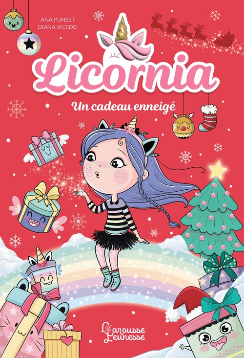 ebook cover of Licornia - Le cadeau enneigé, by Ana Punset
