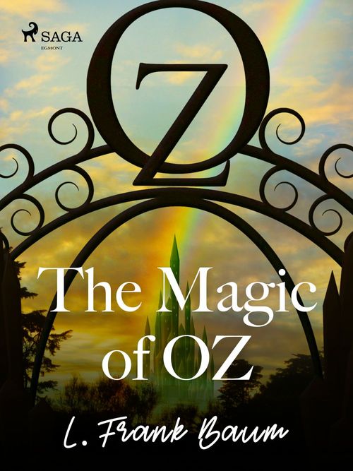 ebook cover of The Magic of Oz, by L. Frank. Baum
