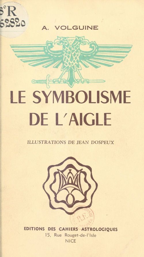 ebook cover of Le symbolisme de l'aigle, by Alexandre Volguine