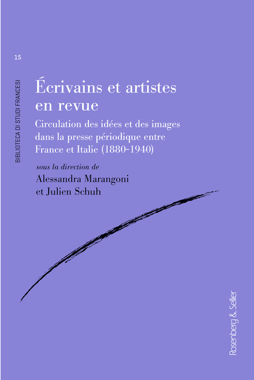 Couverture ebook de Écrivains et artistes en revue, de
