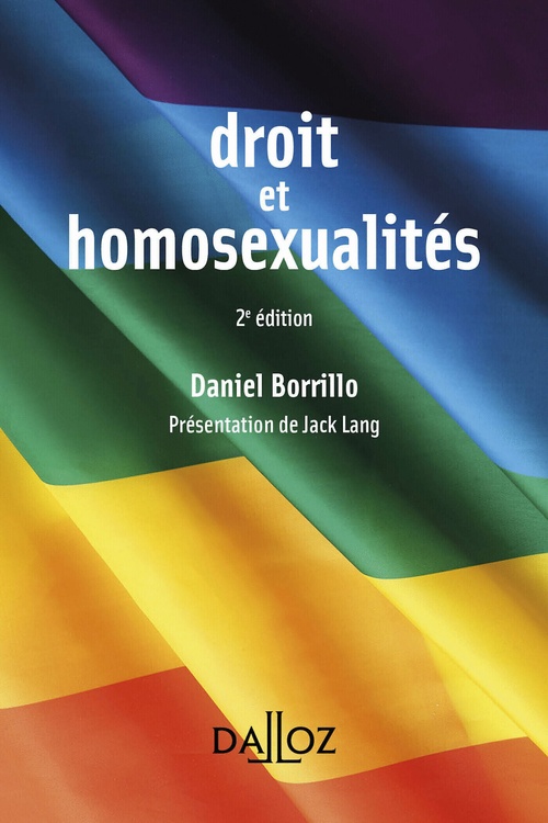 ebook cover of Droit et homosexualités 2ed, by Daniel Borrillo